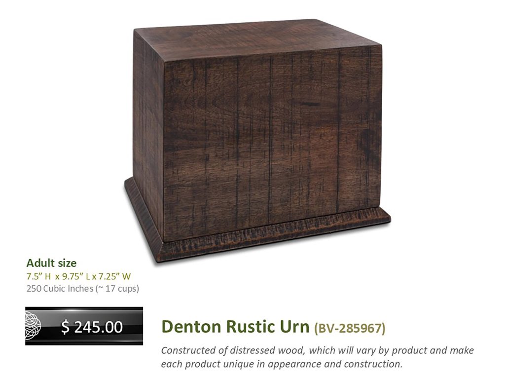 Denton Rustic Urn